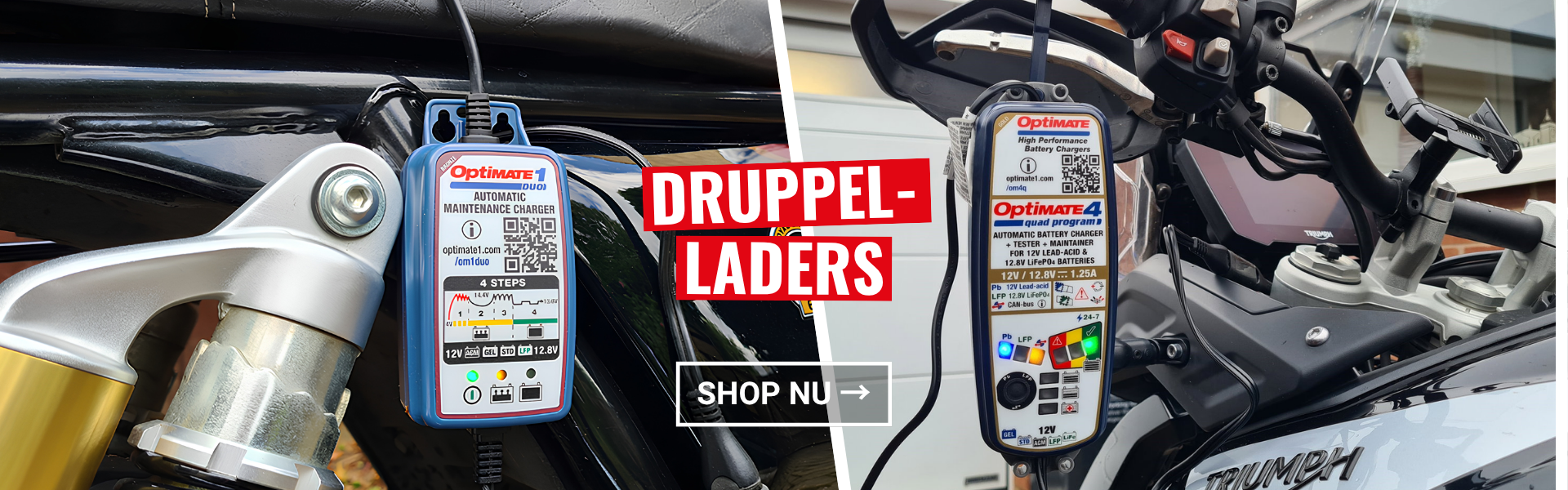 Druppelladers